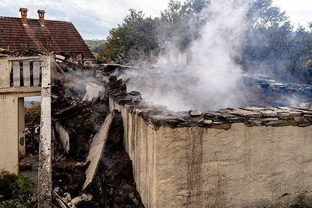 Professional Soot Cleanup technician working in Stratford, WI